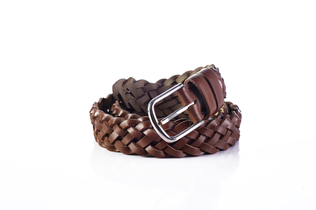 Eton Woven Leather Belt