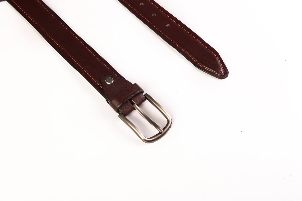 Davos Leather Belt