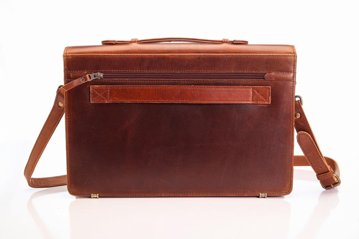 Brisbane Laptop Leather Bag | Hand crafted