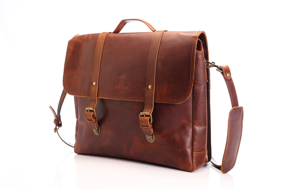 Brisbane Laptop Leather Bag | Hand crafted