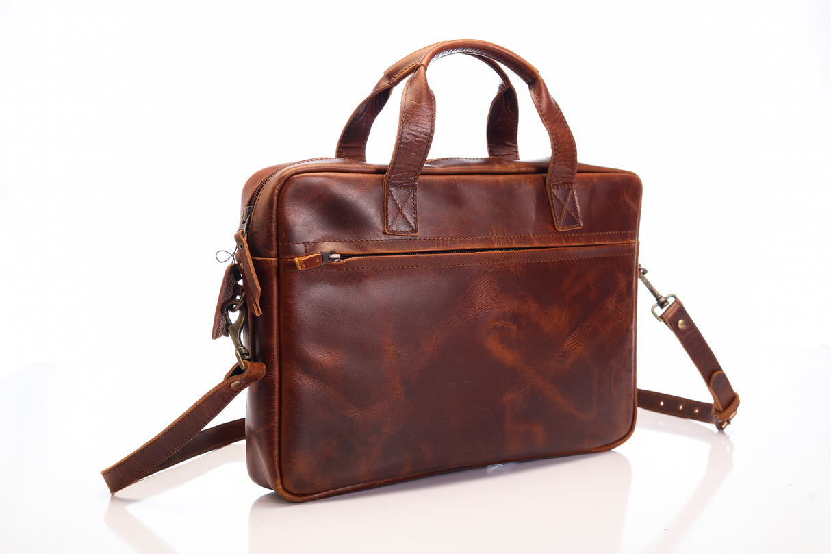 Acton Brown Laptop Bag