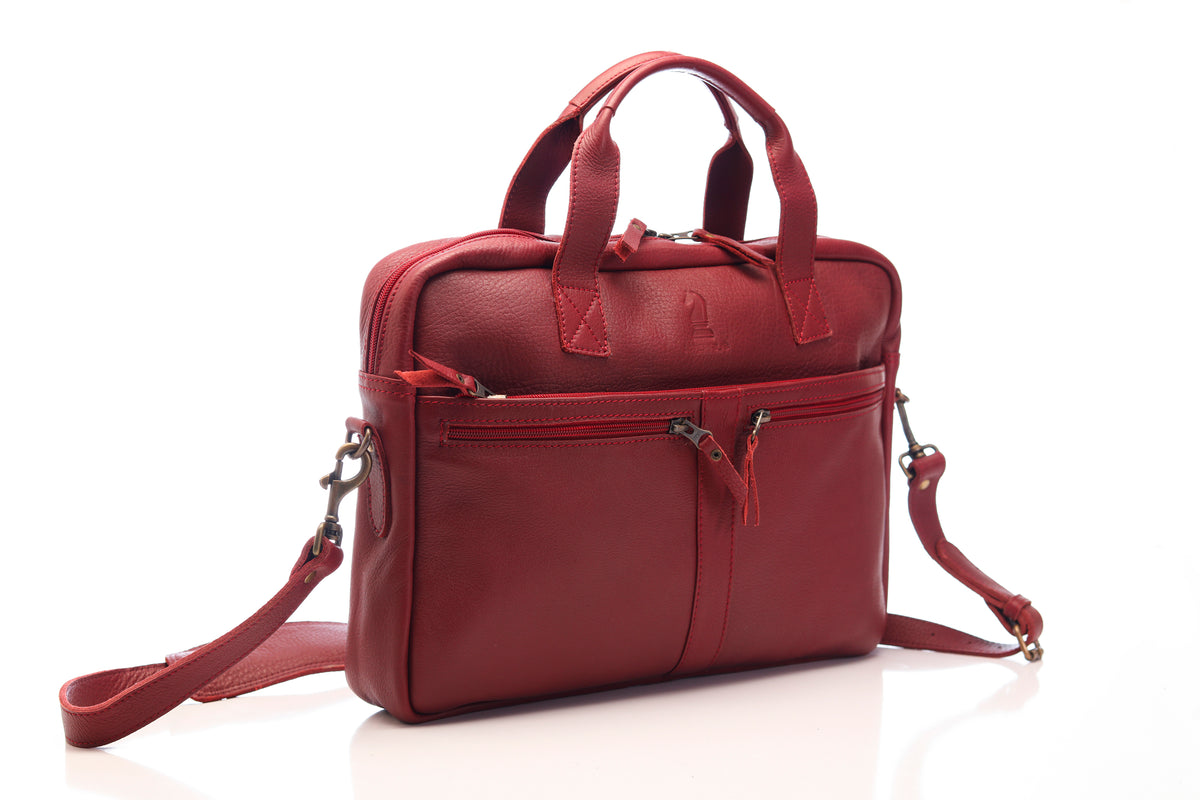 Acton Maroon Laptop Bag