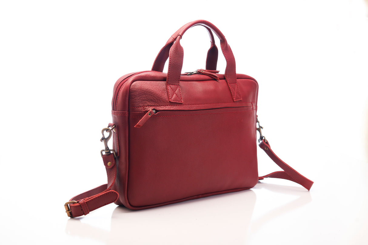 Acton Maroon Laptop Bag