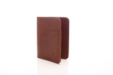 Brown Leather Passport Holder