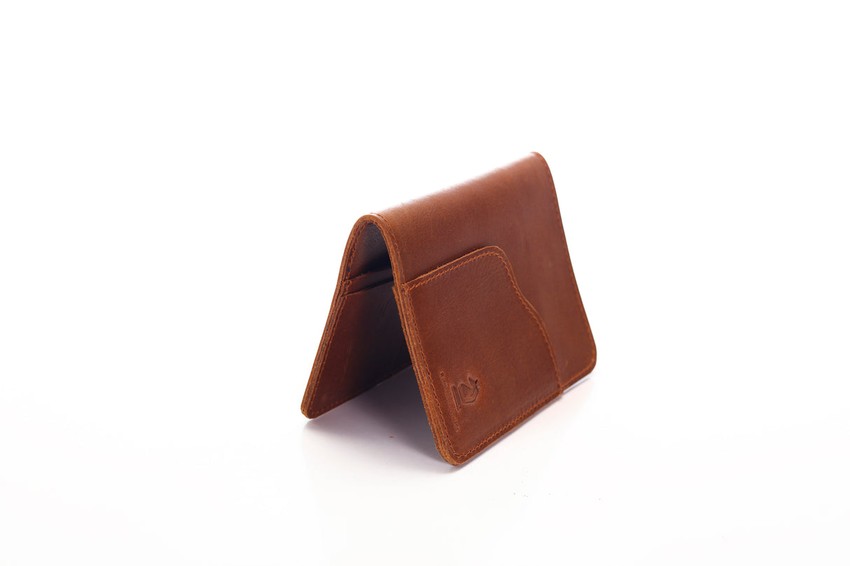 Brown Leather Passport Holder