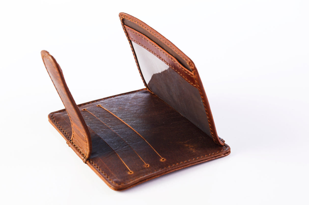 Brown Leather Cardholder