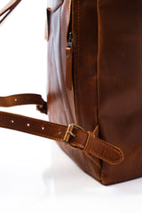 Novi Leather Backpack